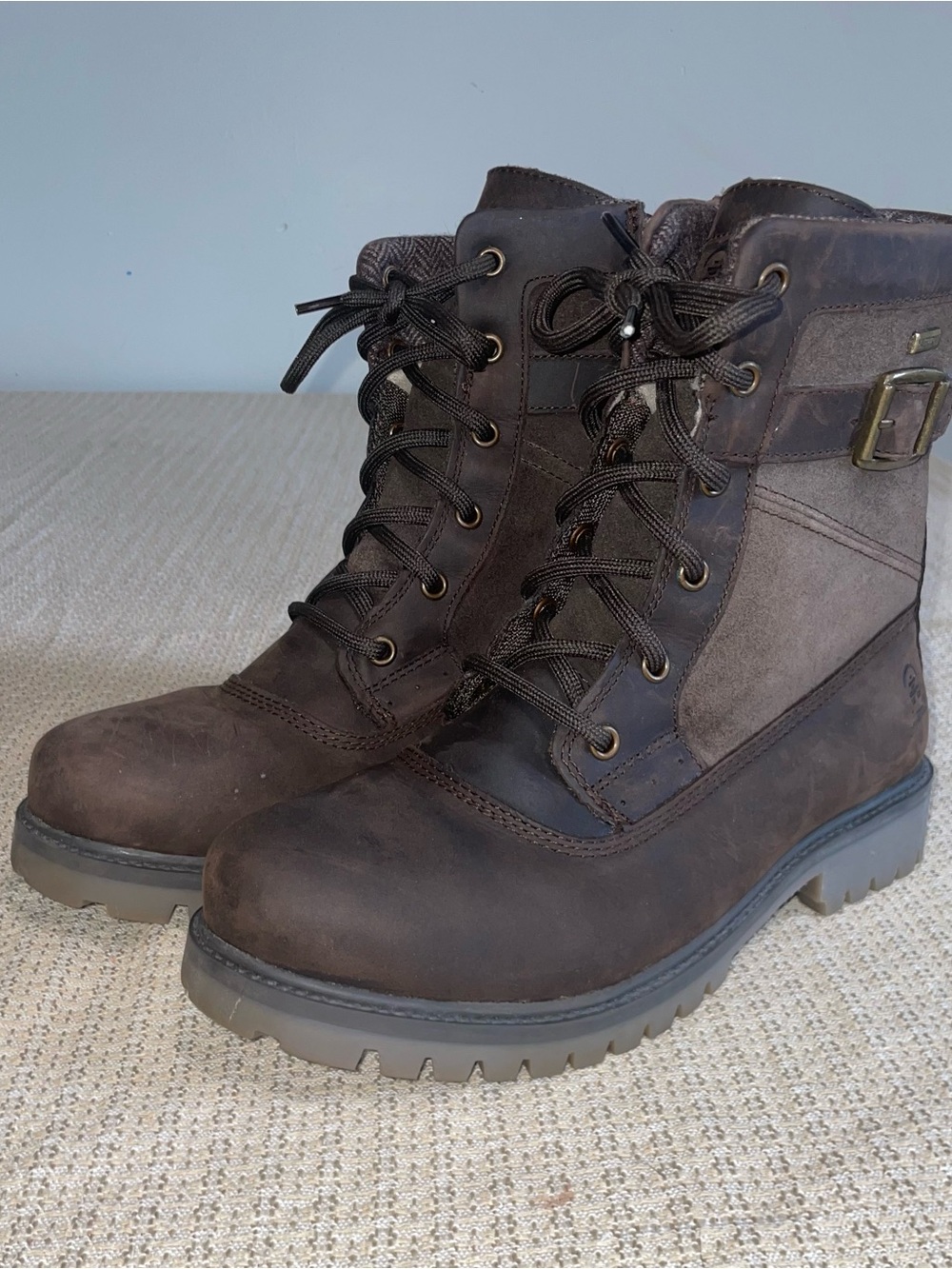 Kamik Women's Dark Brown Rogue Mid Waterproof Winter Boot Size 7.5
